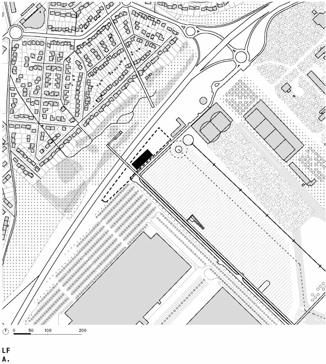Lageplan, Grafik