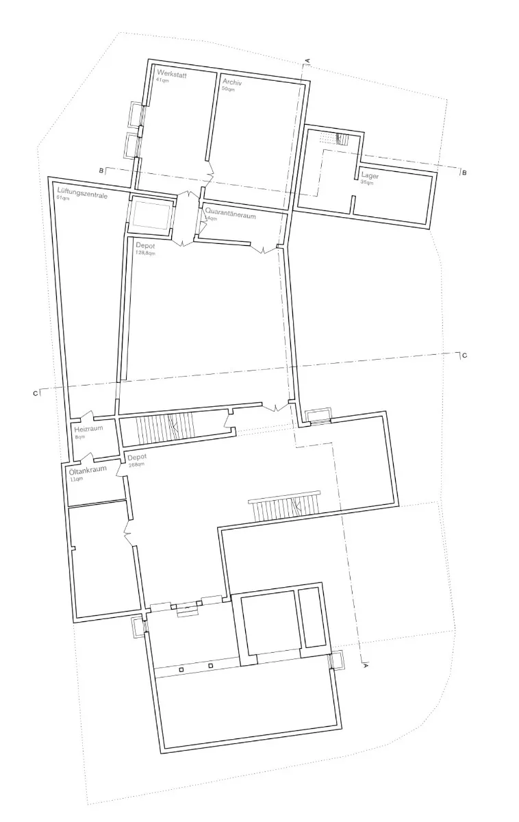 Grundriss UG, Grafik