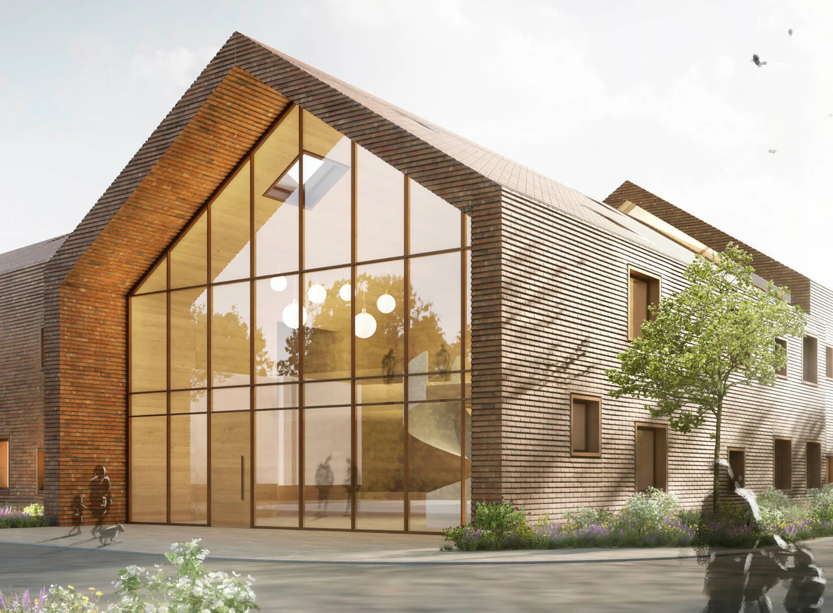 Urban resilience – Trube-Becker-Haus, Rendering