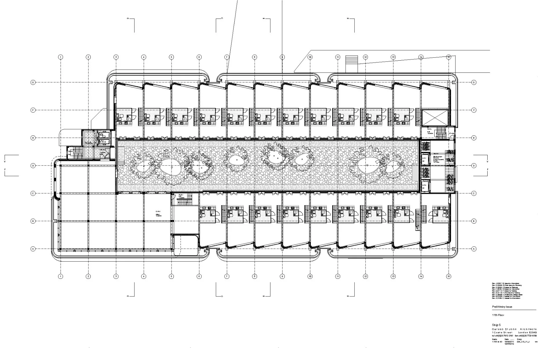 Grundriss 11. OG, Grafik