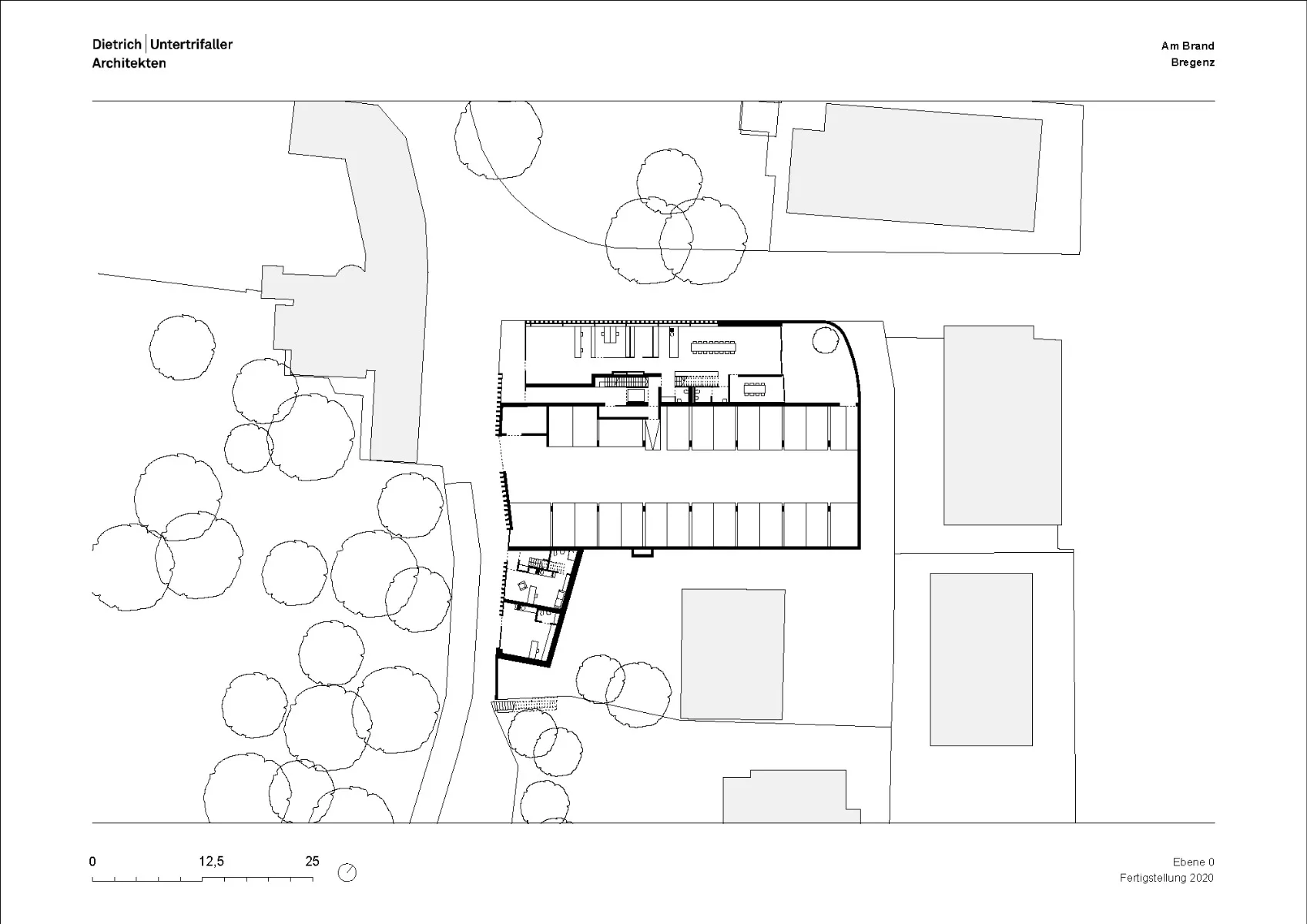 Grundriss EG, Grafik