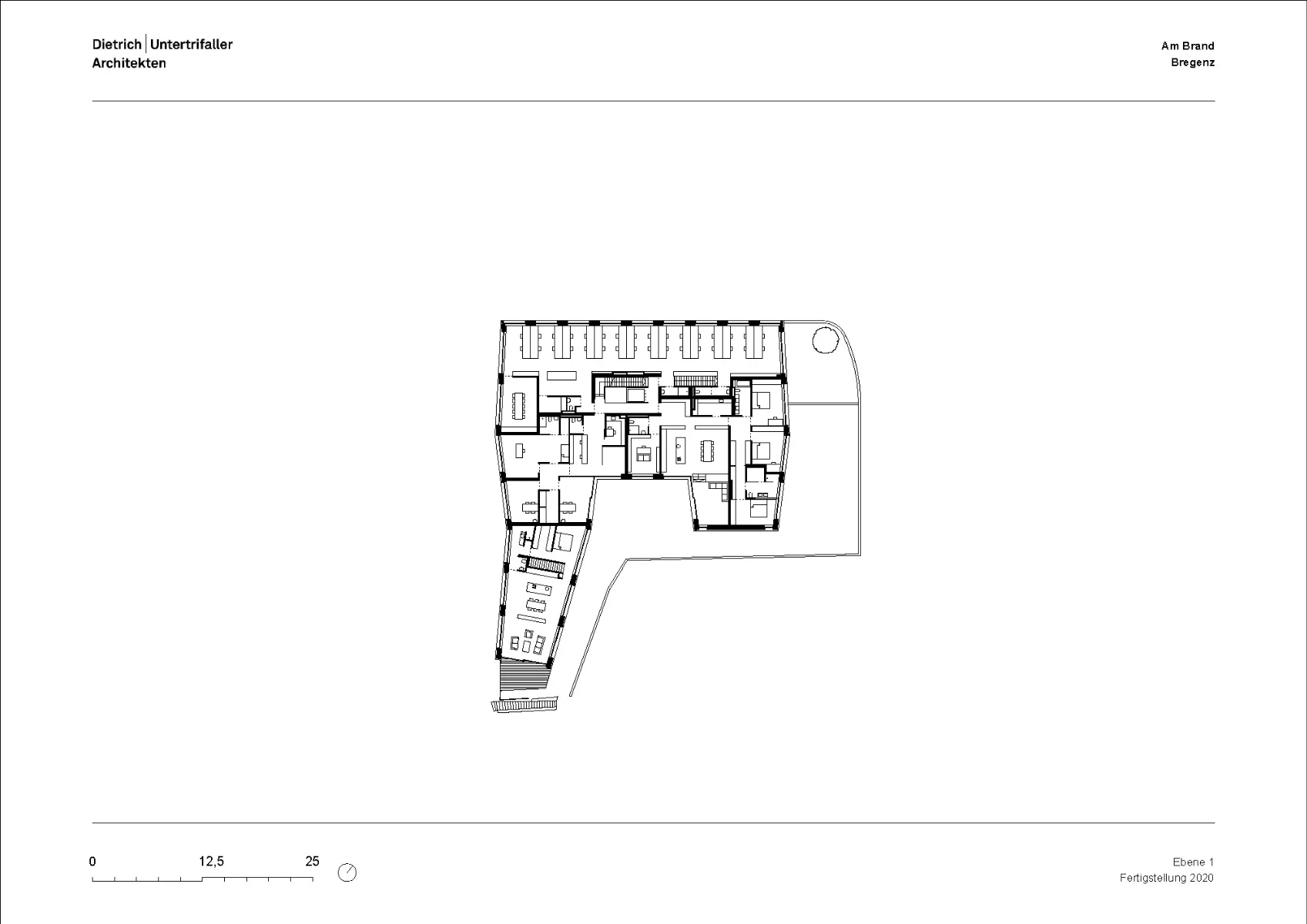 Grundriss 1. OG, Grafik