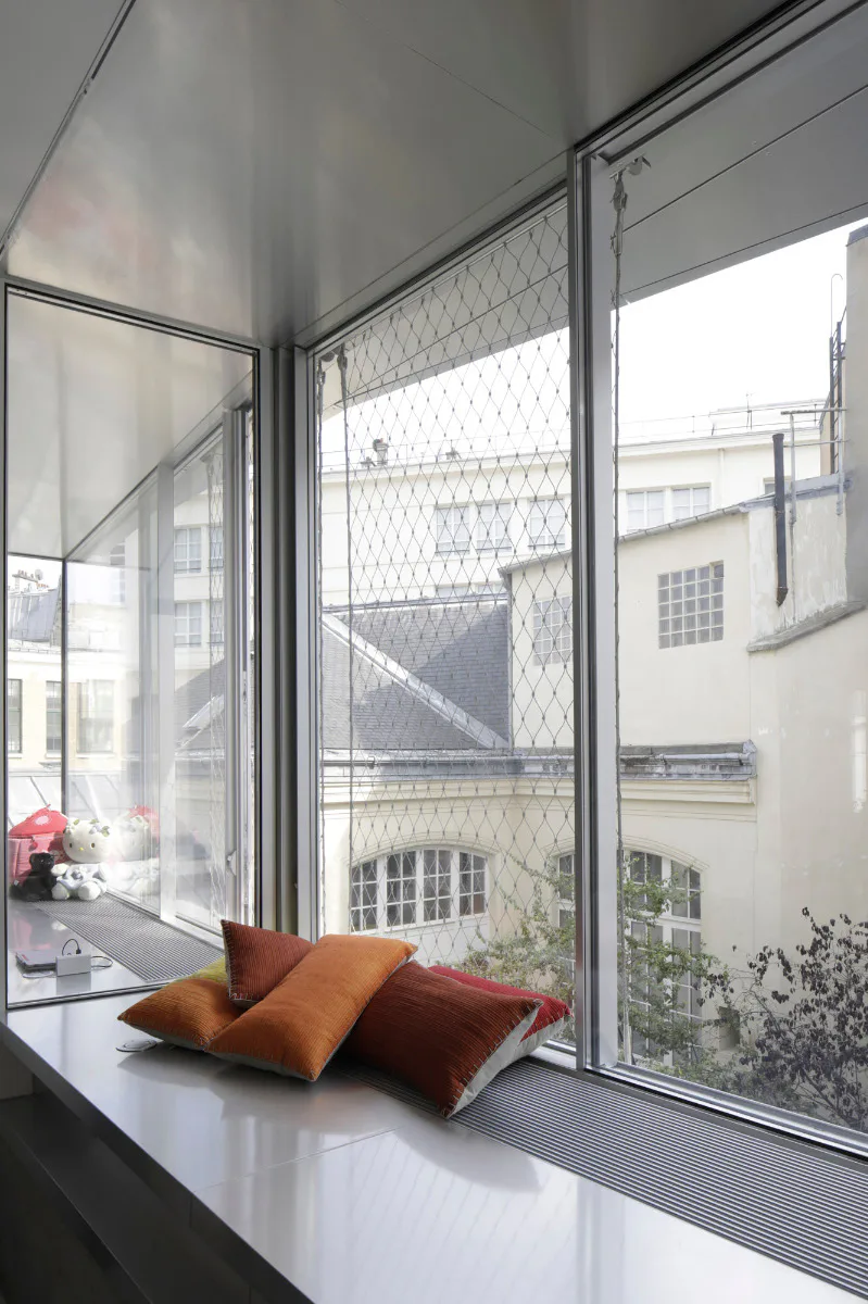 Maisonette-Wohnung im vierten Obergeschoss