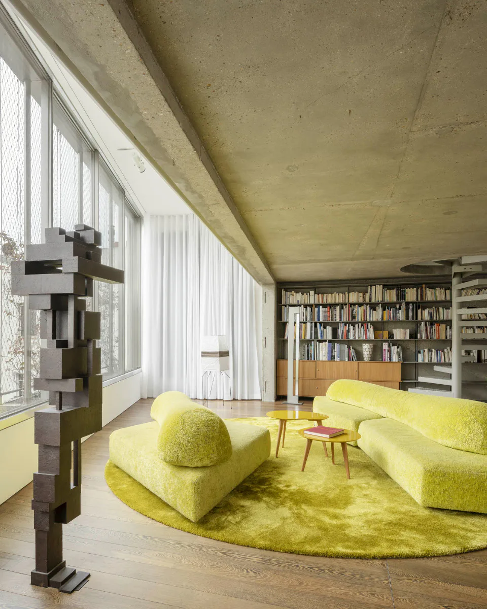 Wohnzimmer der Maisonette