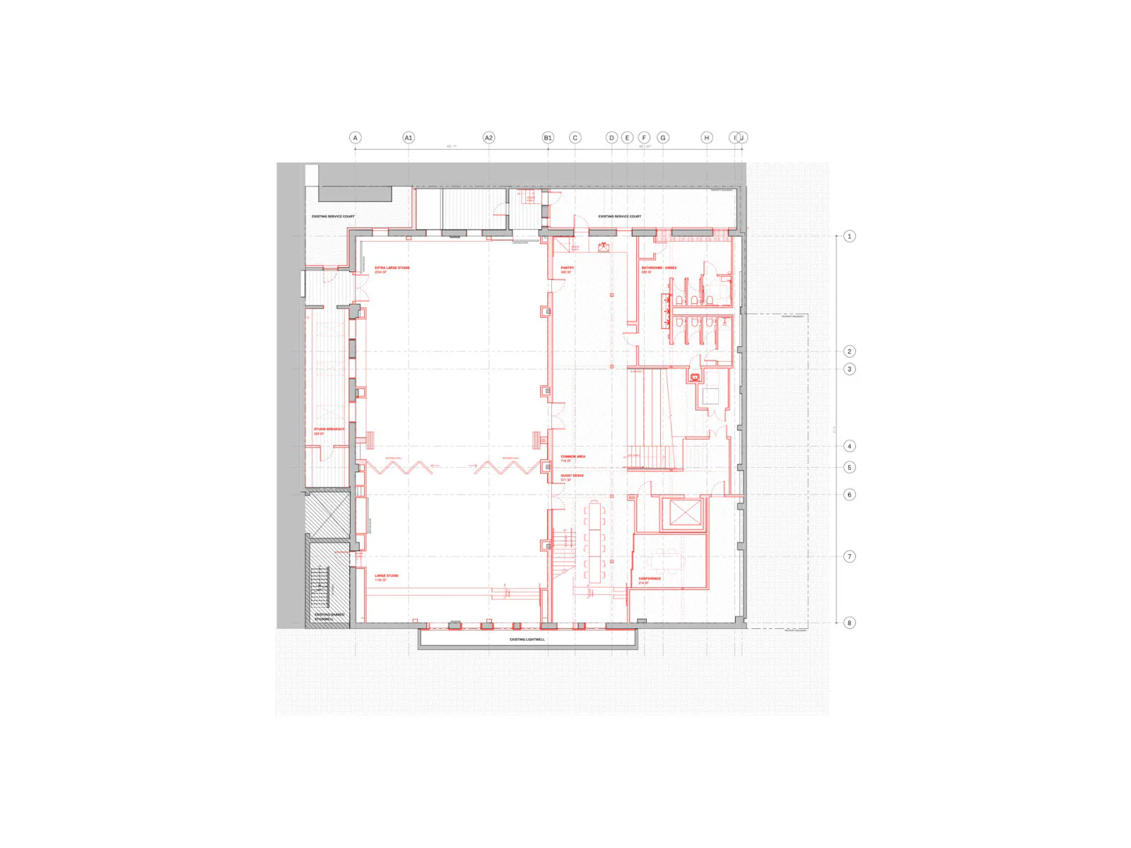 Grundriss UG, Grafik