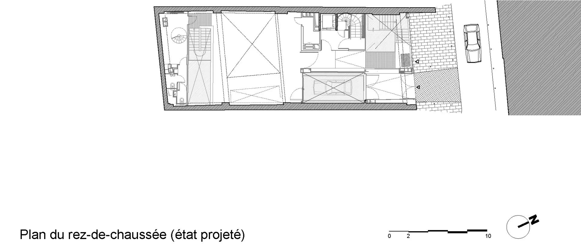 EG Neuplanung Showroom, Grafik