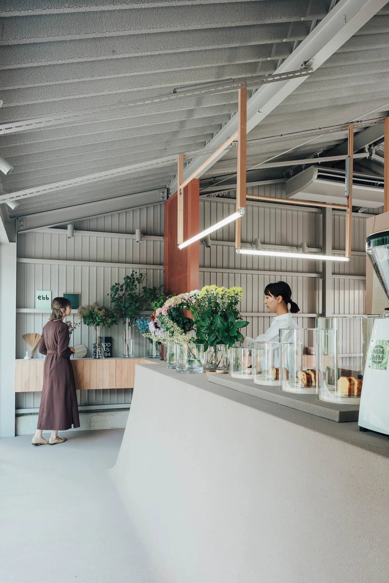 Theke im Eingangsbereich