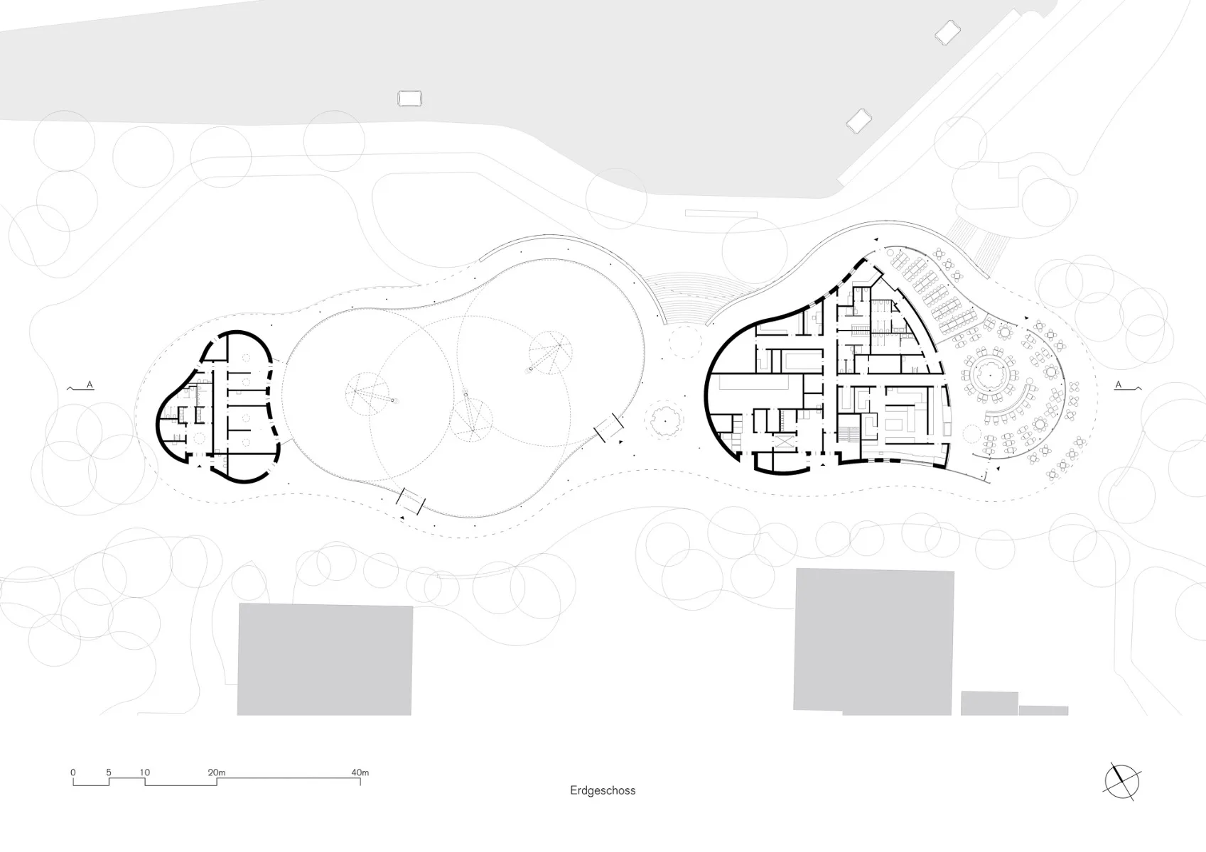 Grundriss Erdgeschoss, Grafik