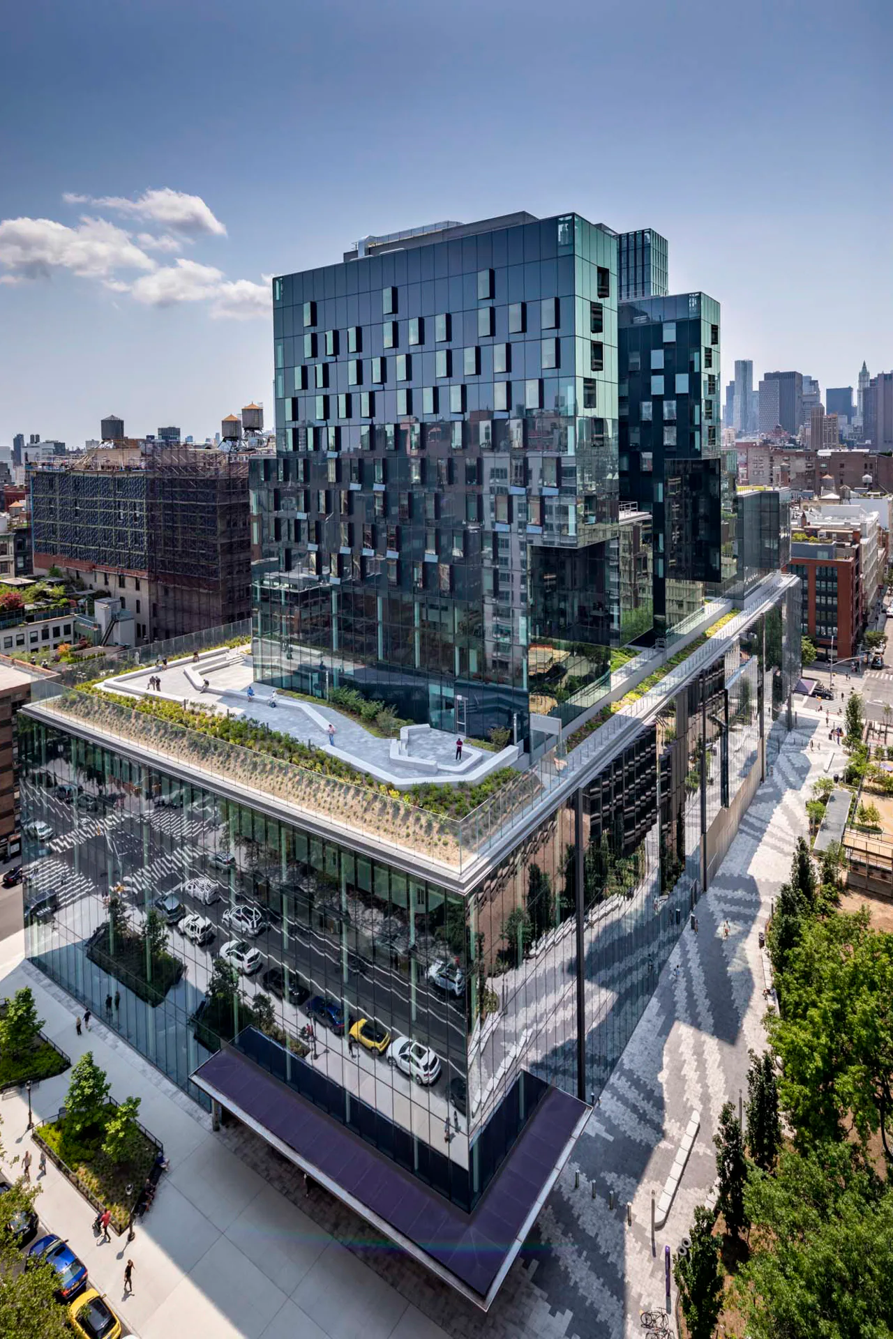 Das vollverglaste Paulson Center in Greenwich Village