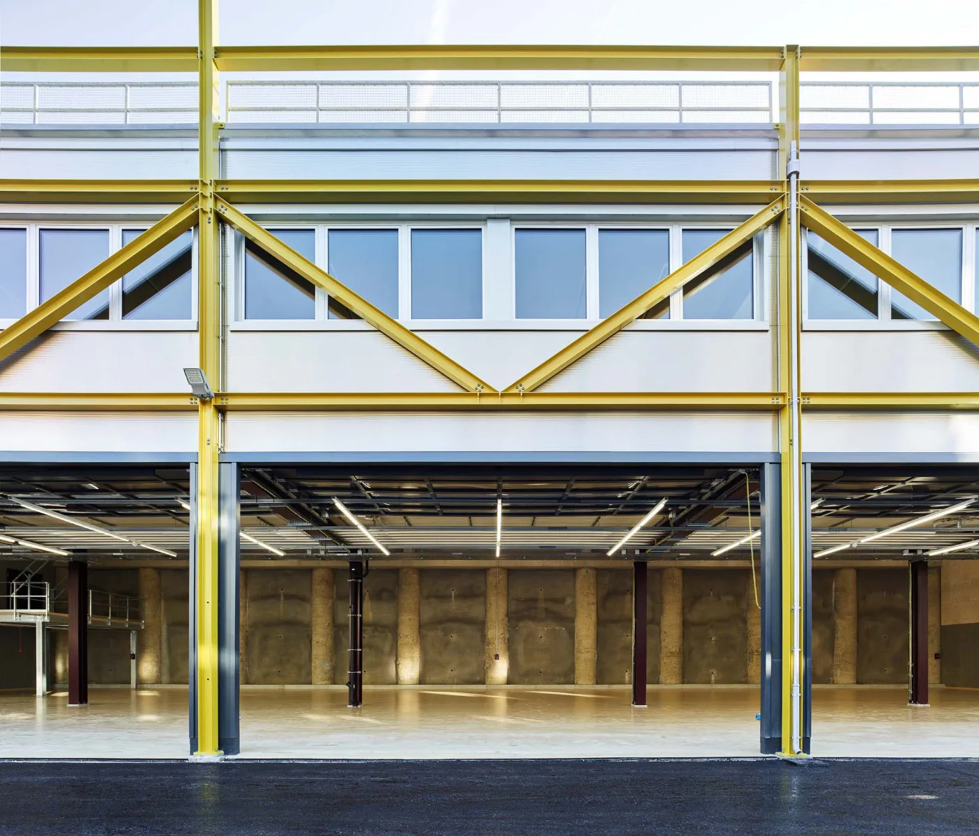 Fassade des Werkhofs in Zürich