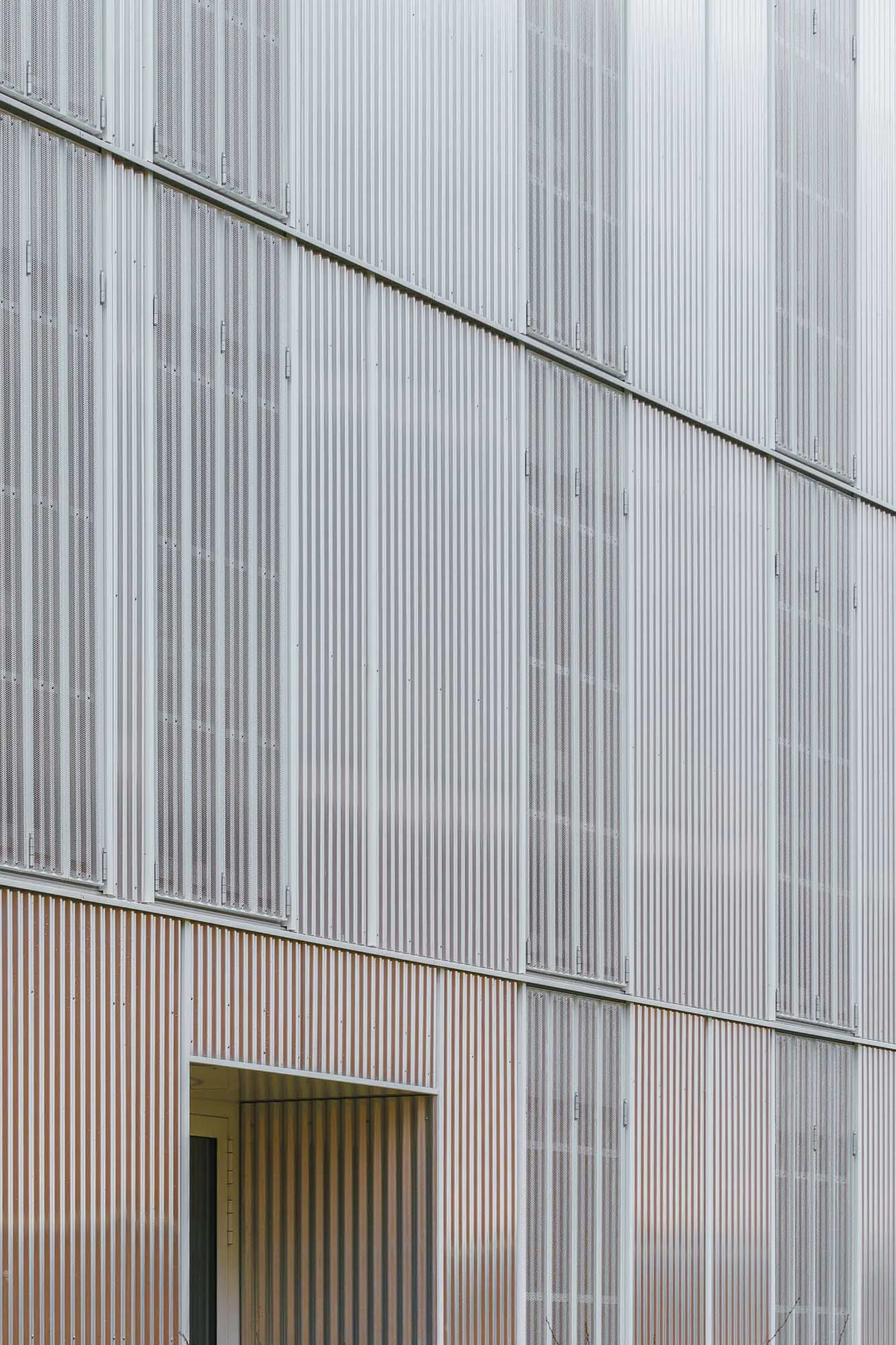 Detail der Fassade