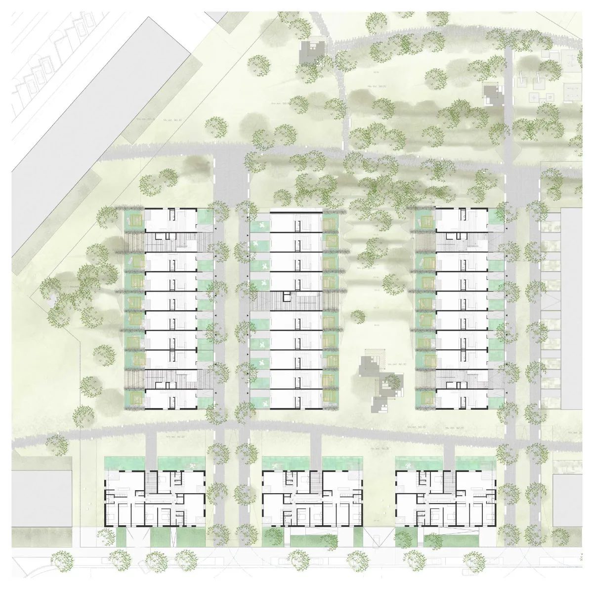 Lageplan, Grafik