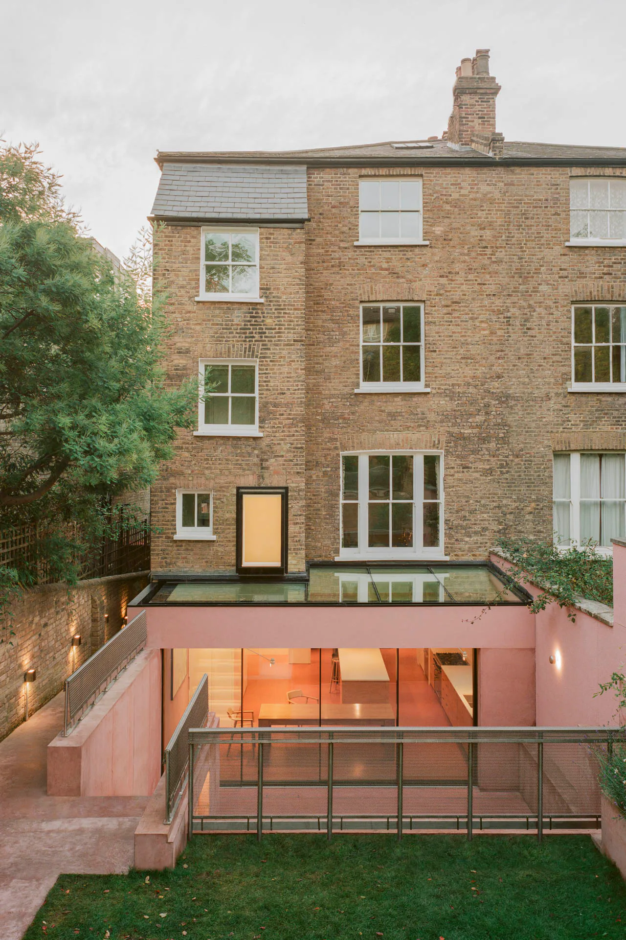 Pigment House in London - Gartenansicht