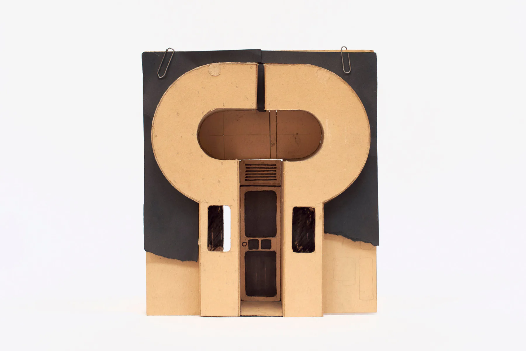 Aus dem Archiv Hans Hollein: Arbeitsmodell für das Kerzengeschäft Retti, Wien, 1964-1965.