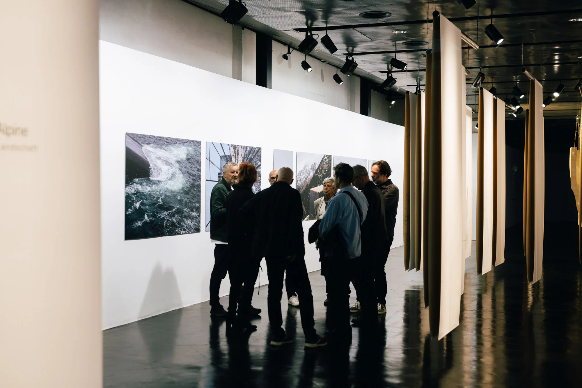 Einblick in die Ausstellungseröffnung