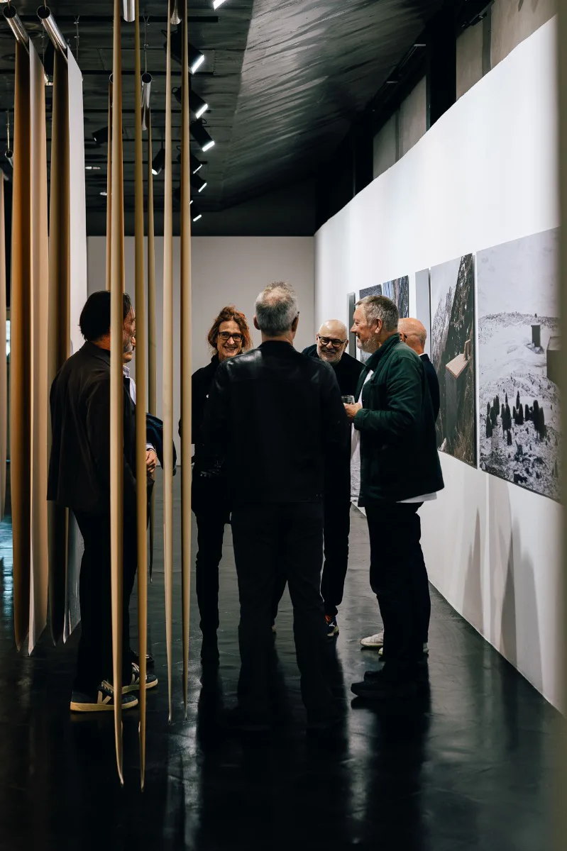 Einblick in die Ausstellungseröffnung