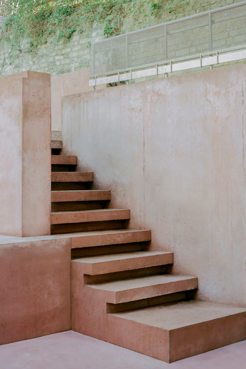 Treppe im Garten