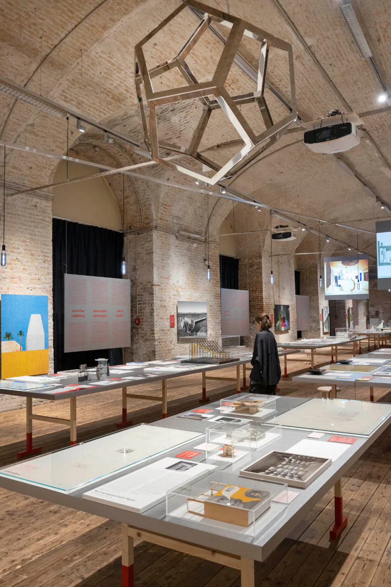 Die Ausstellung in der Ausstellungshalle 2 im Architekturzentrum, Wien