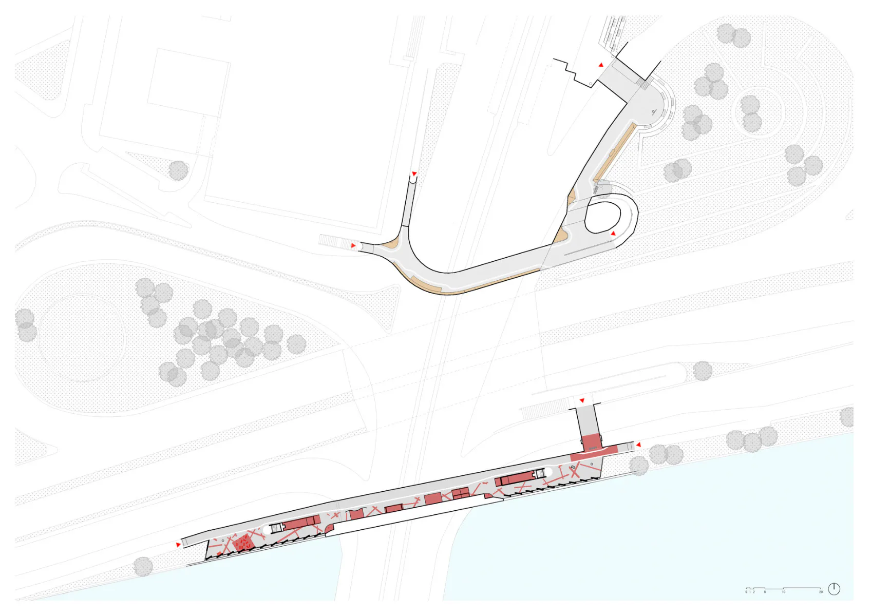 Lageplan, Grafik