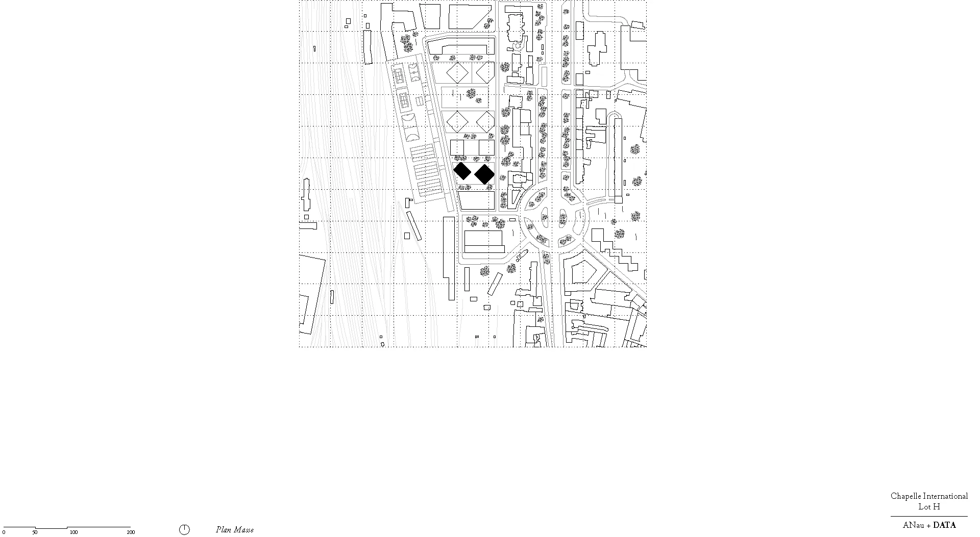 Lageplan, Grafik