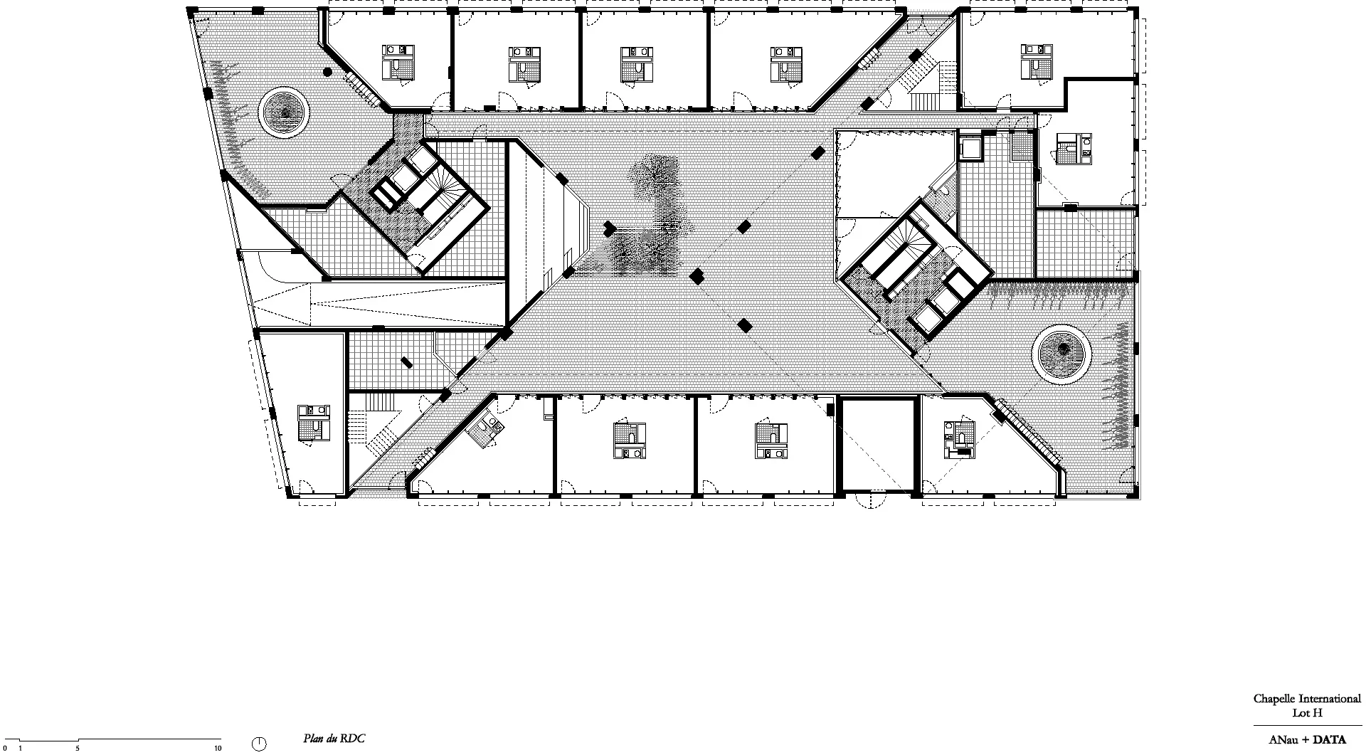 Grundriss EG, Grafik