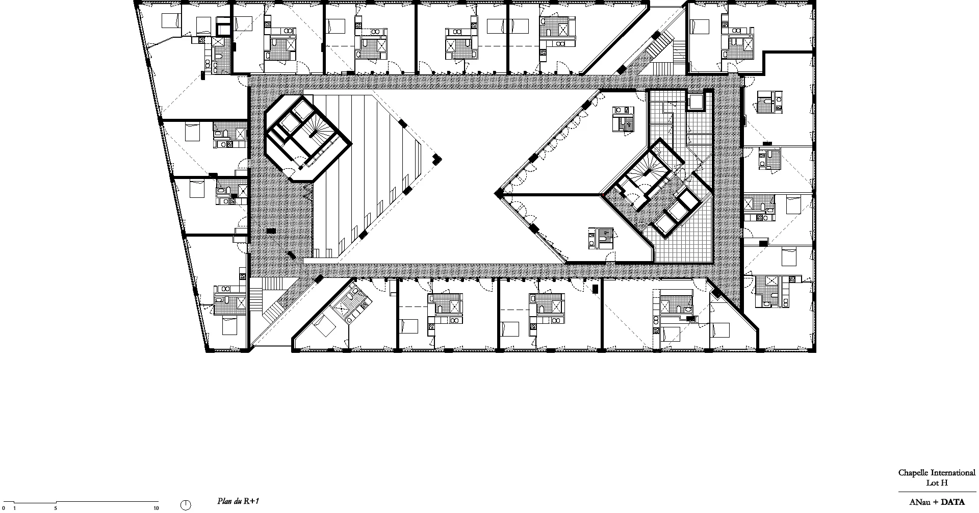 Grundriss 1. OG, Grafik