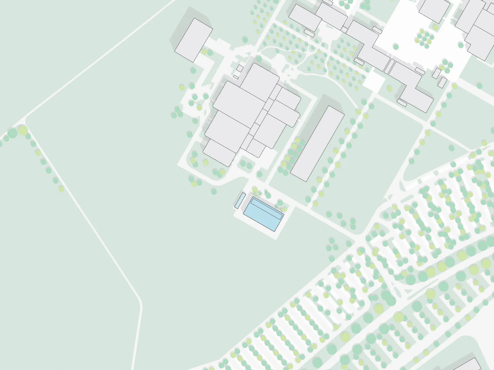 Lageplan, Grafik