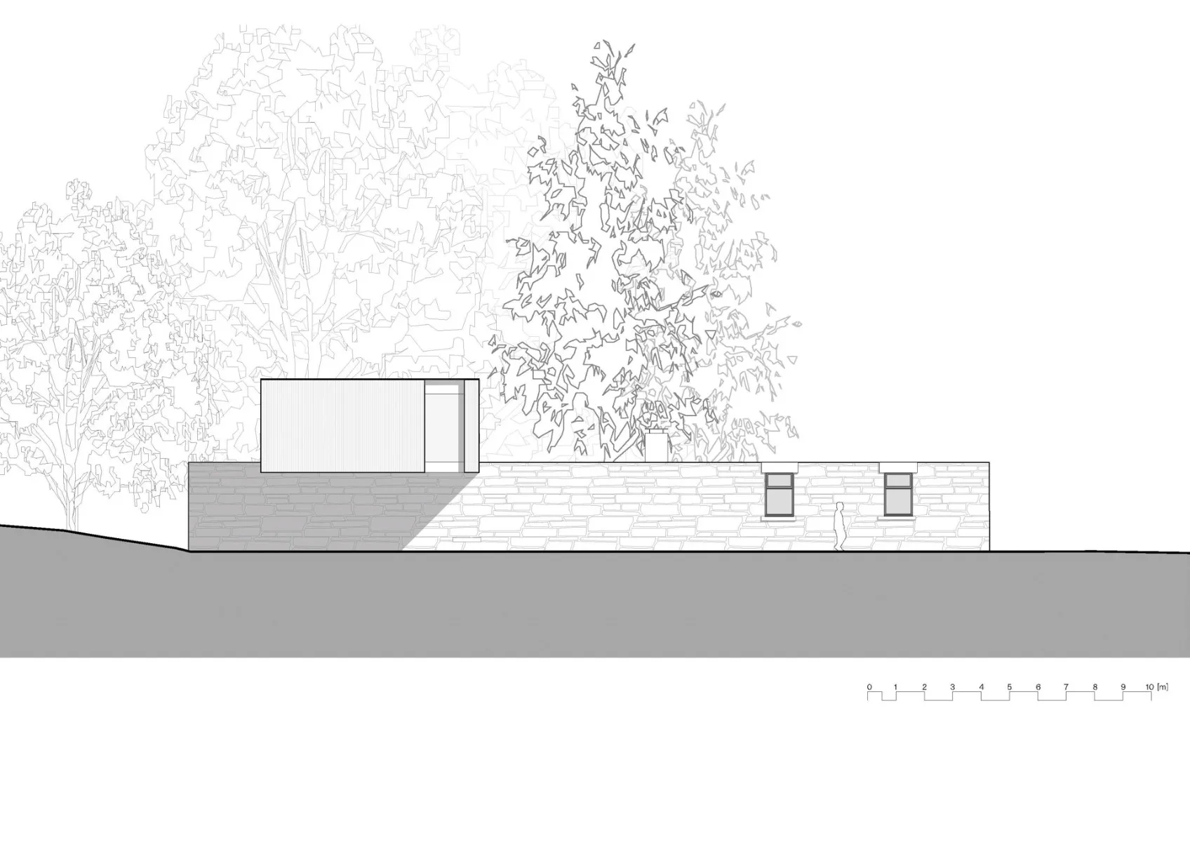 Ansicht West, Grafik