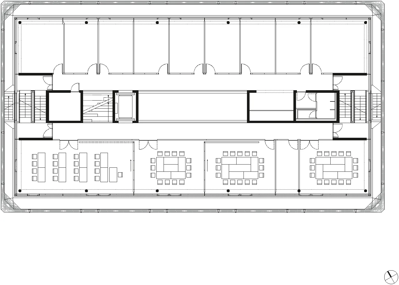 Grundriss 2. OG, Grafik