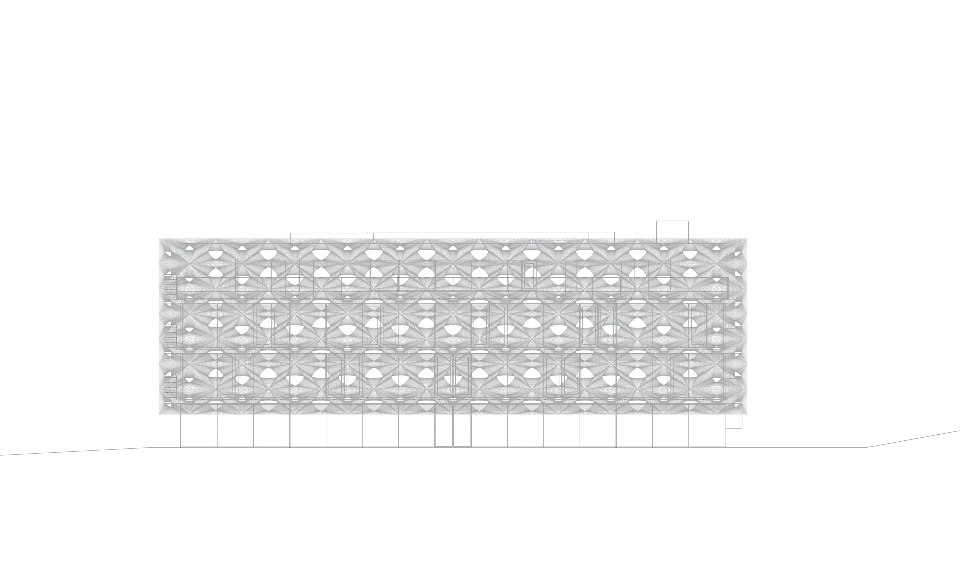 Ansicht NO, Grafik