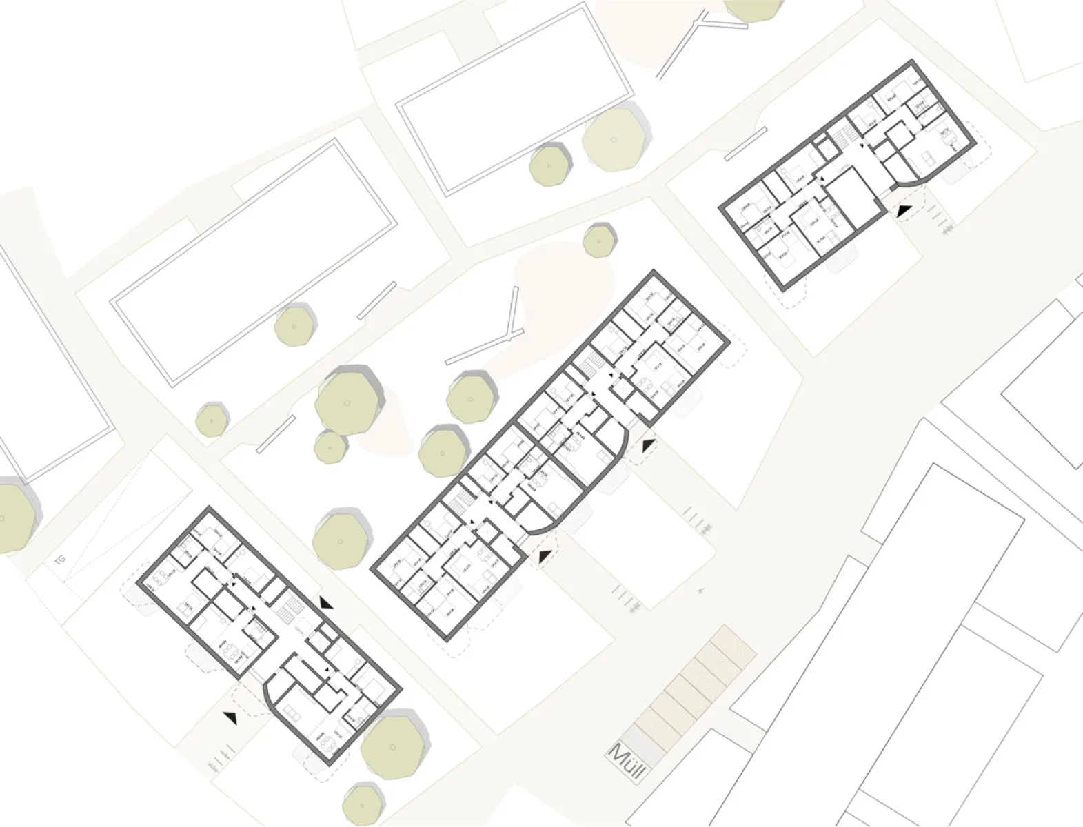 Grundriss Erdgeschoss, Grafik