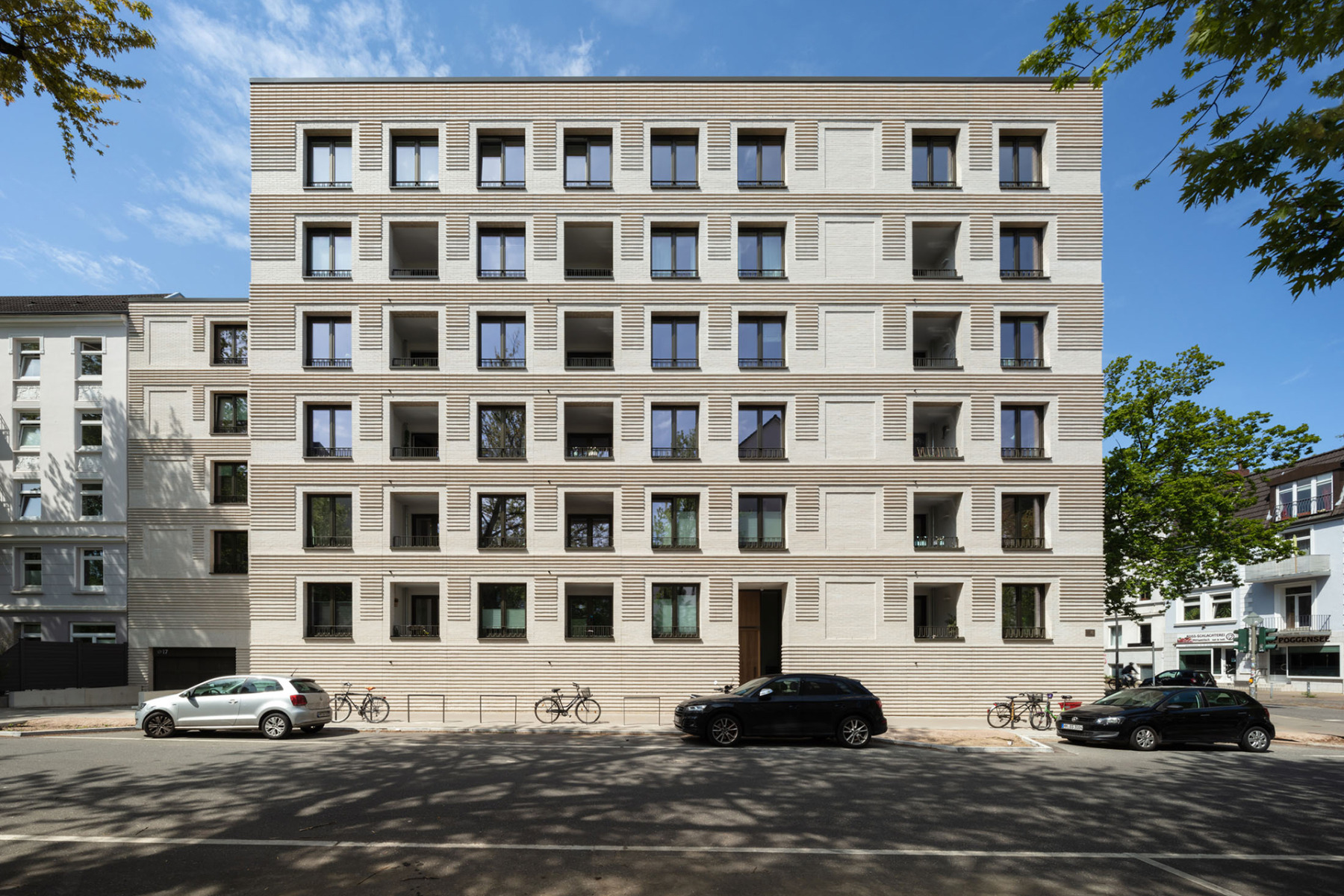 Fassade mit Tiefenwirkung