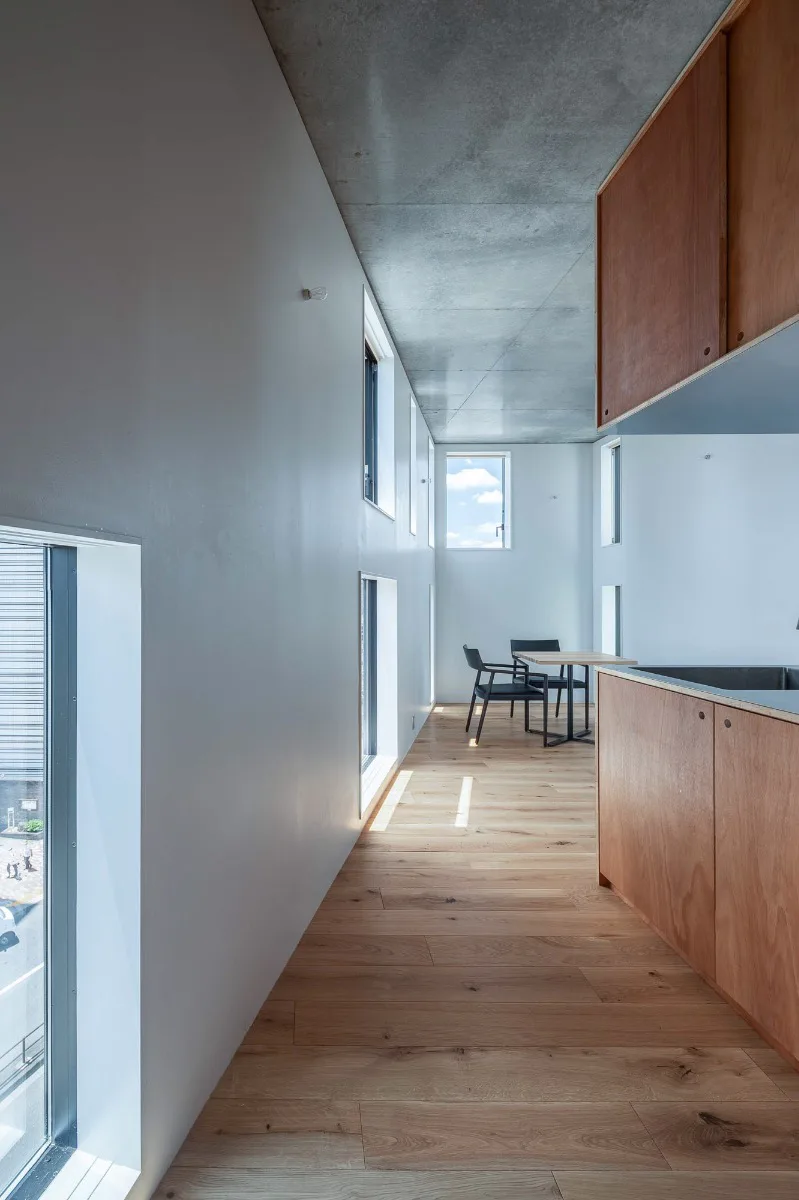 Küche und Essbereich einer Wohnung