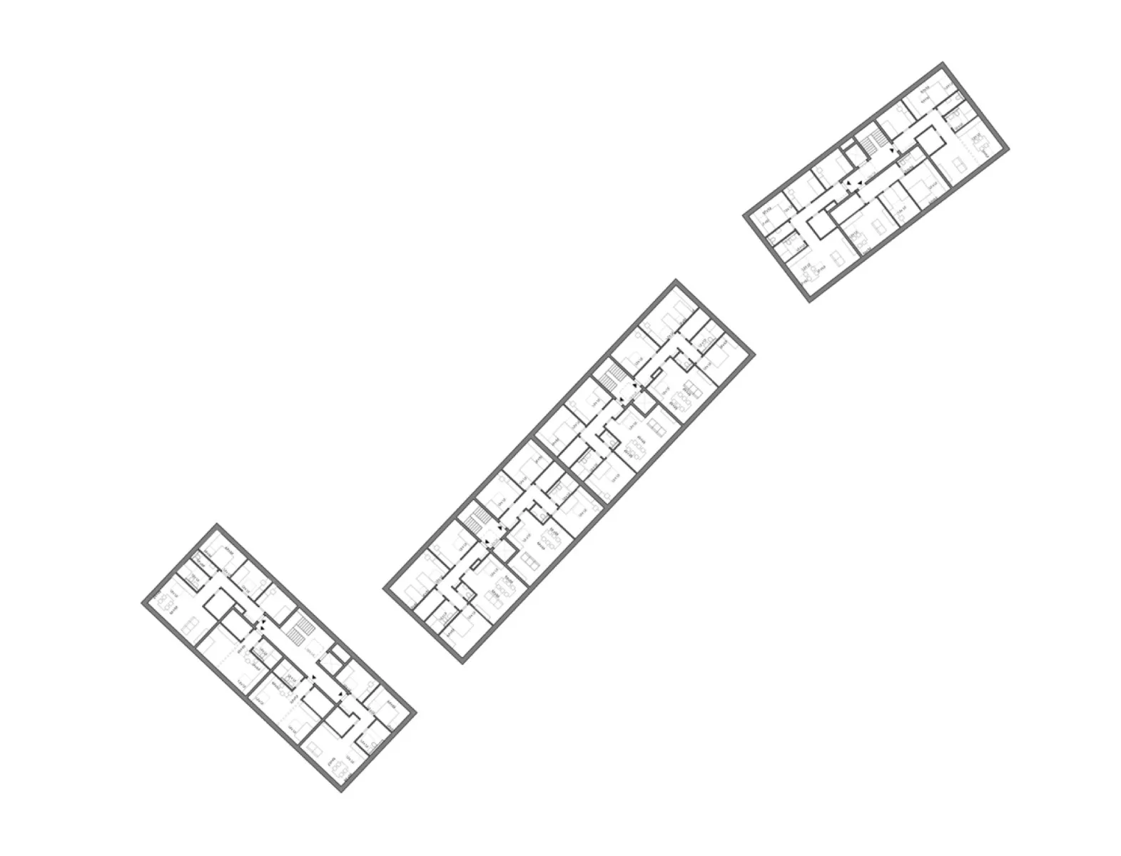 Grundriss Regelgeschoss, Grafik