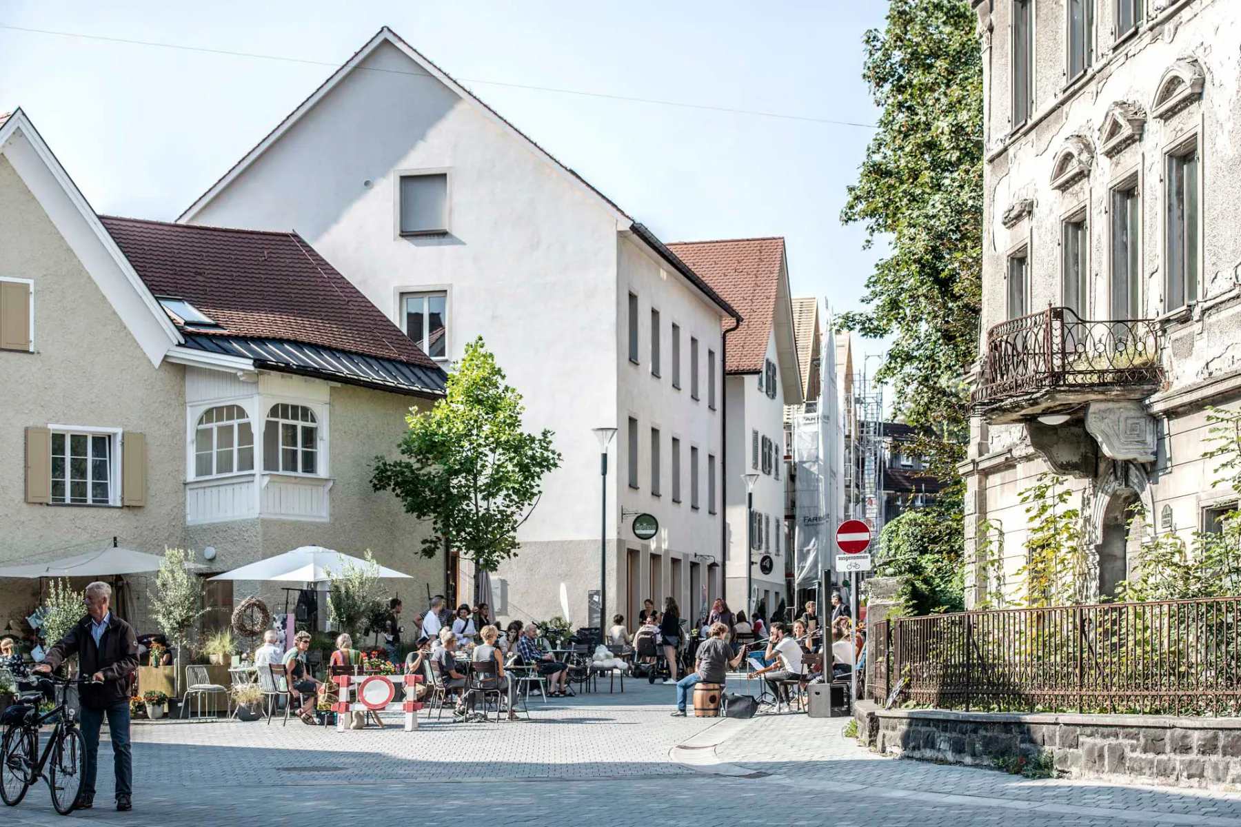 Die Wiederbelebung der Altstadt in Hohenems ist mit dem Bauherr:innenpreis der Zentralvereinigung der Architekt:innen Österreichs 2023 ausgezeichnet worden.