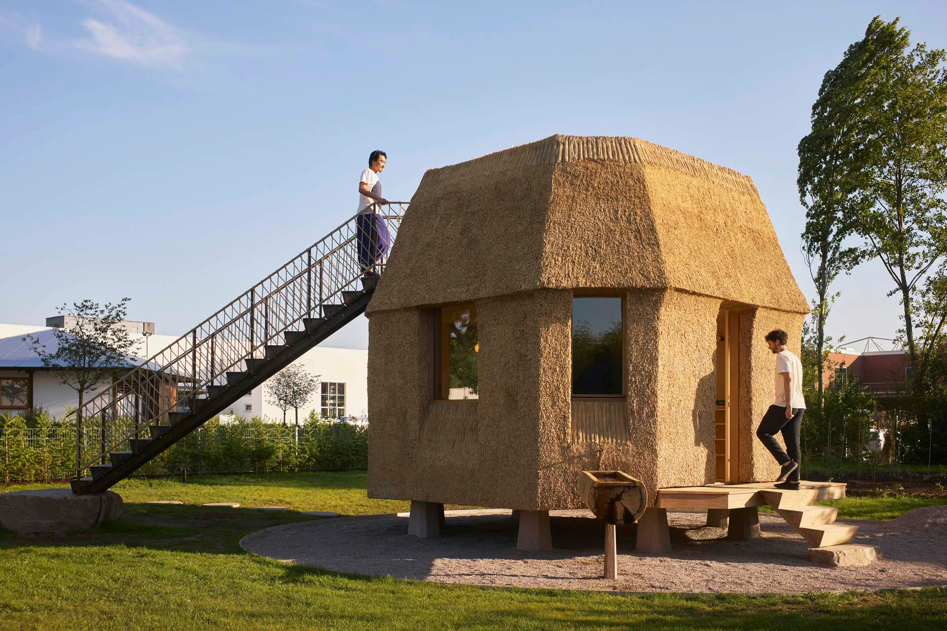 Das Tane Garden House mit Aussichtsplattform auf dem Vitra Campus