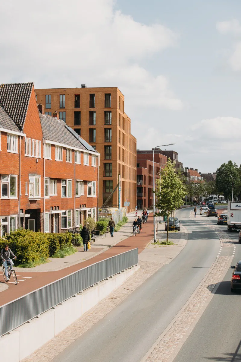 Im Grunobuurt-Viertel in Groningen sind 105 neue Wohnungen entstanden.