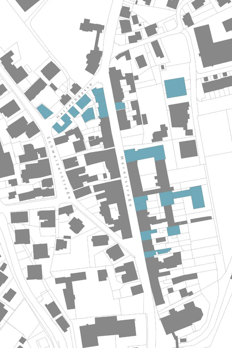 Das Projekt Wiederbelebung Altstadt Hohenems umfasste rund 40 Gebäude.