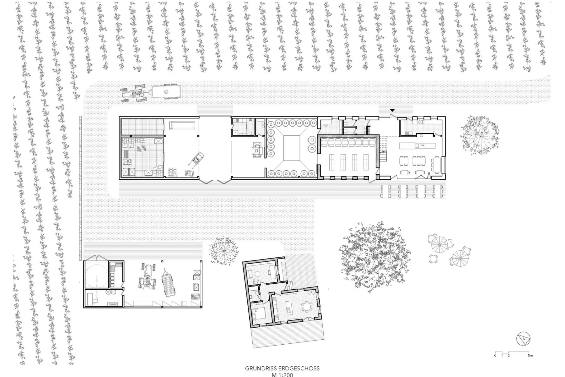 Grundriss Erdgeschoss, Grafik