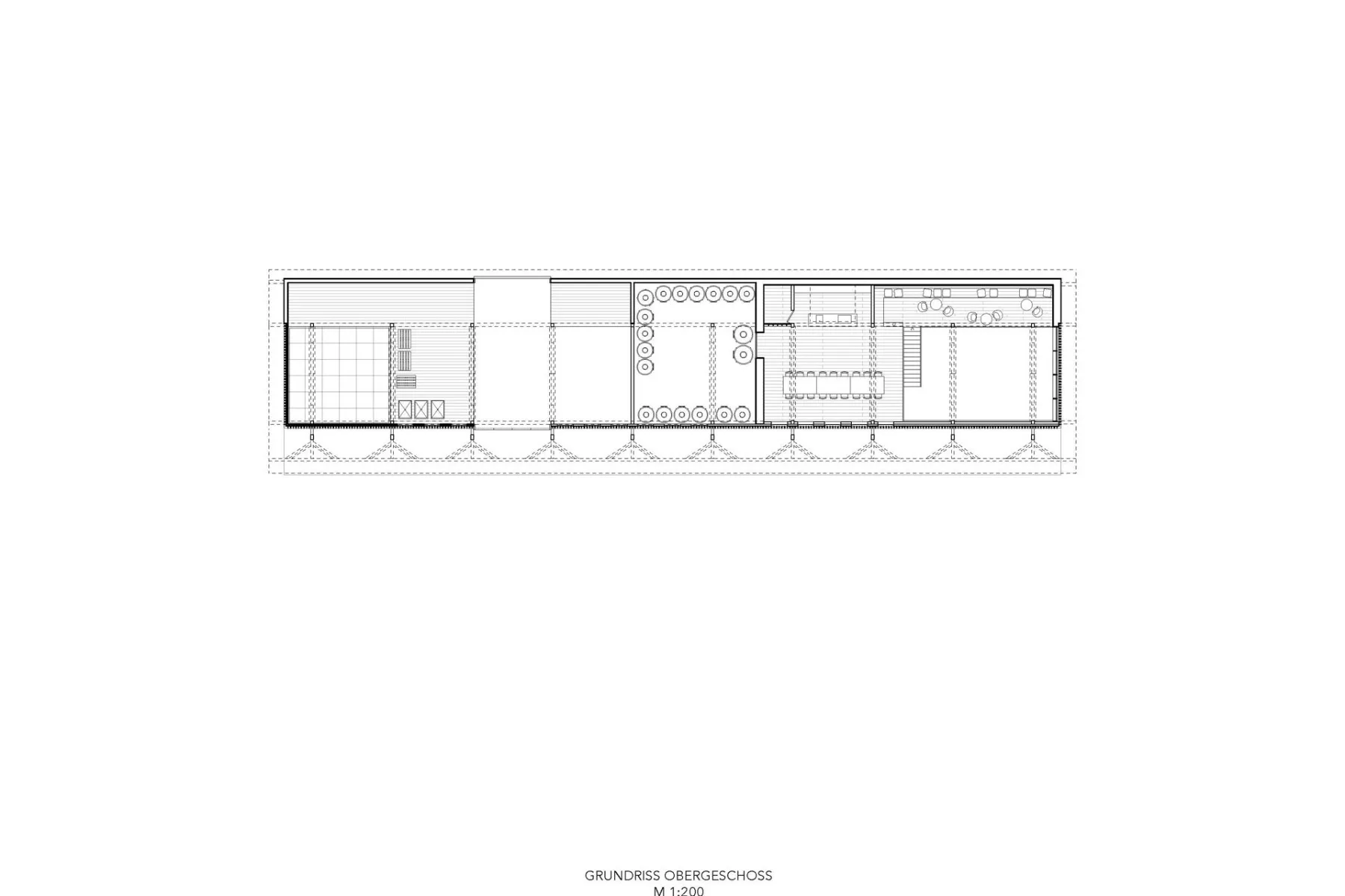 Grundriss Obergeschoss, Grafik