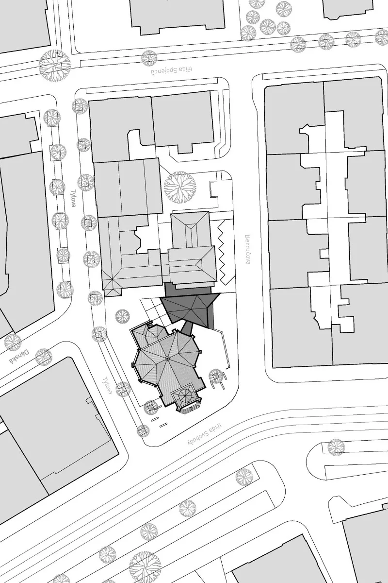Lageplan, Grafik