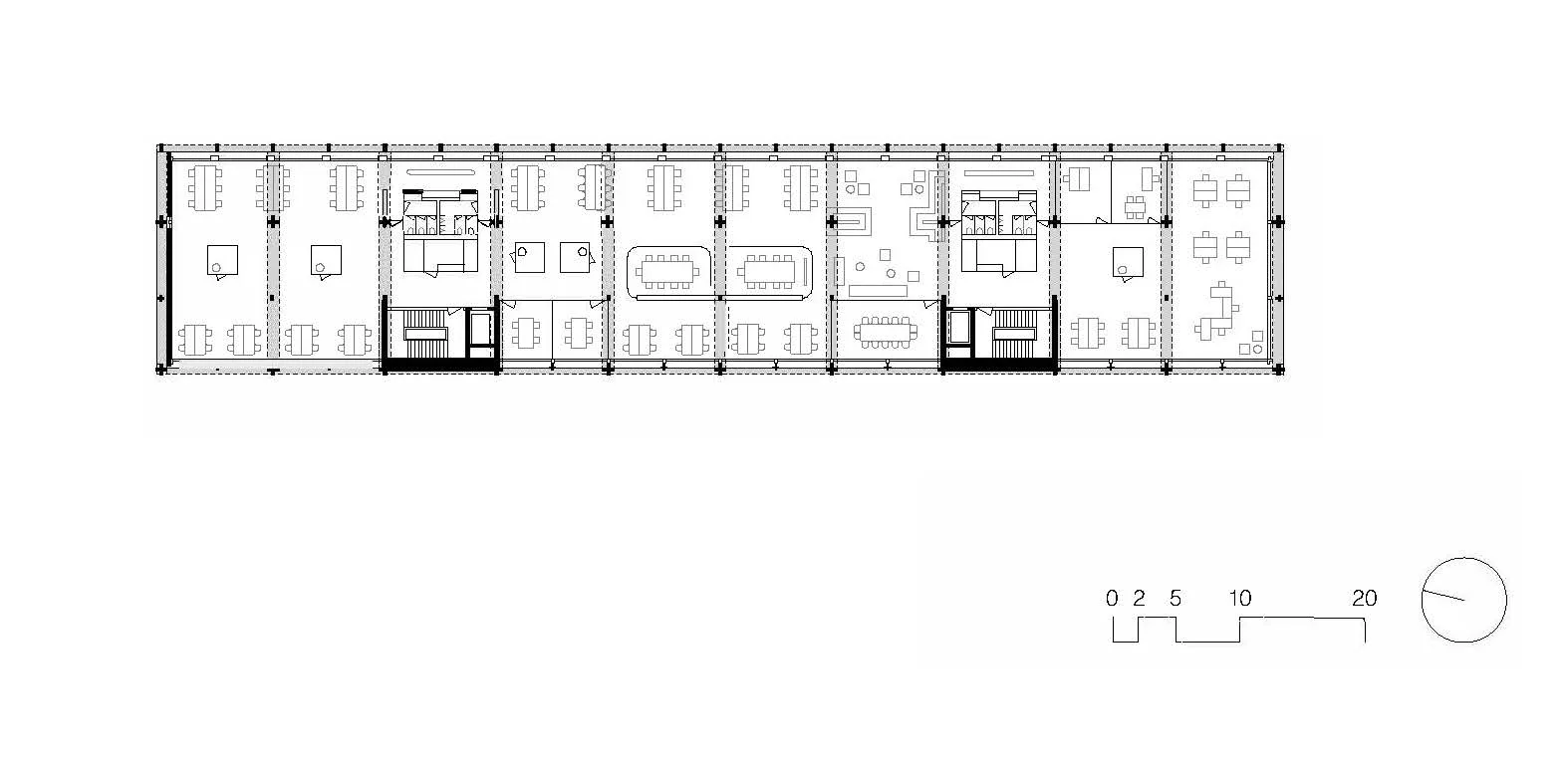 Grundriss 4. OG, Grafik