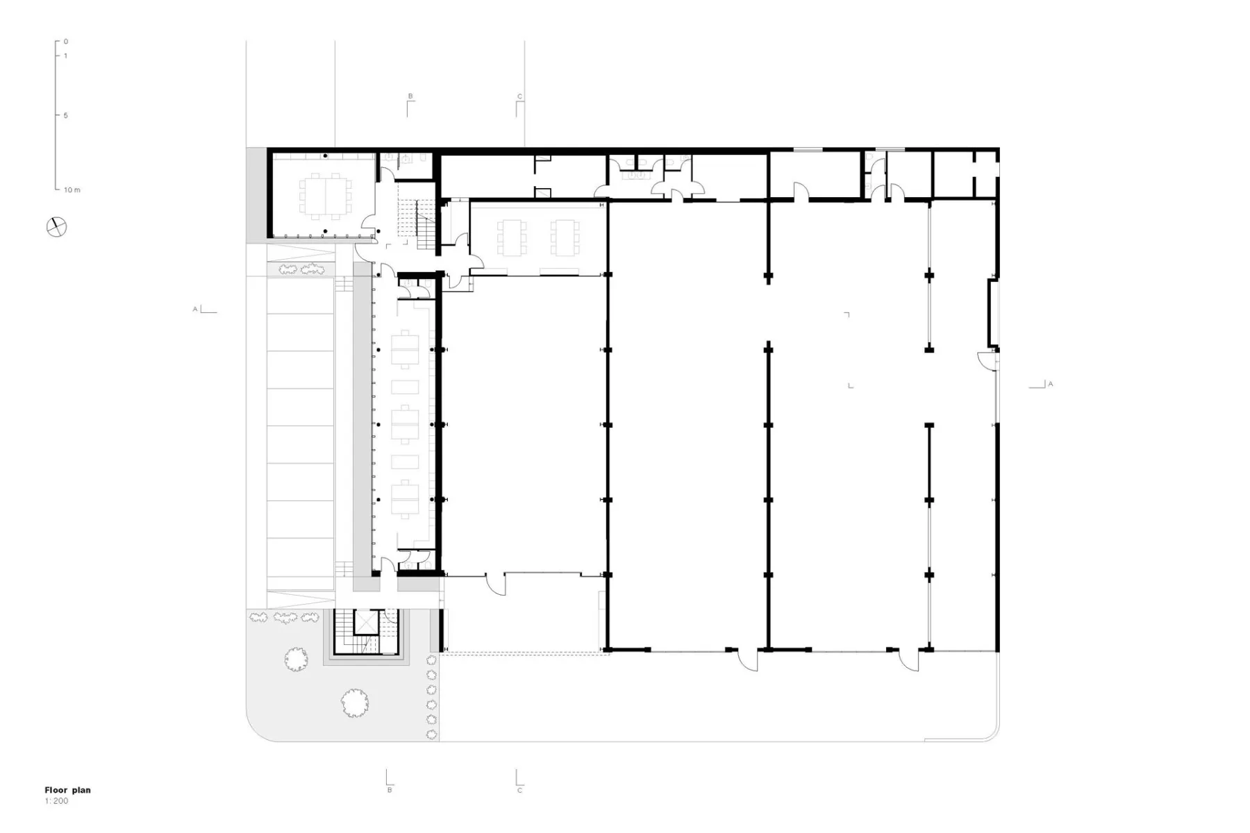 Grundriss Erdgeschoss, Grafik