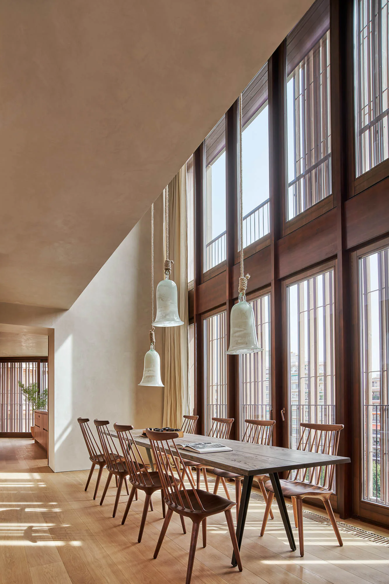 In den Penthouses sind die Wohnräume teils zweigeschossig.