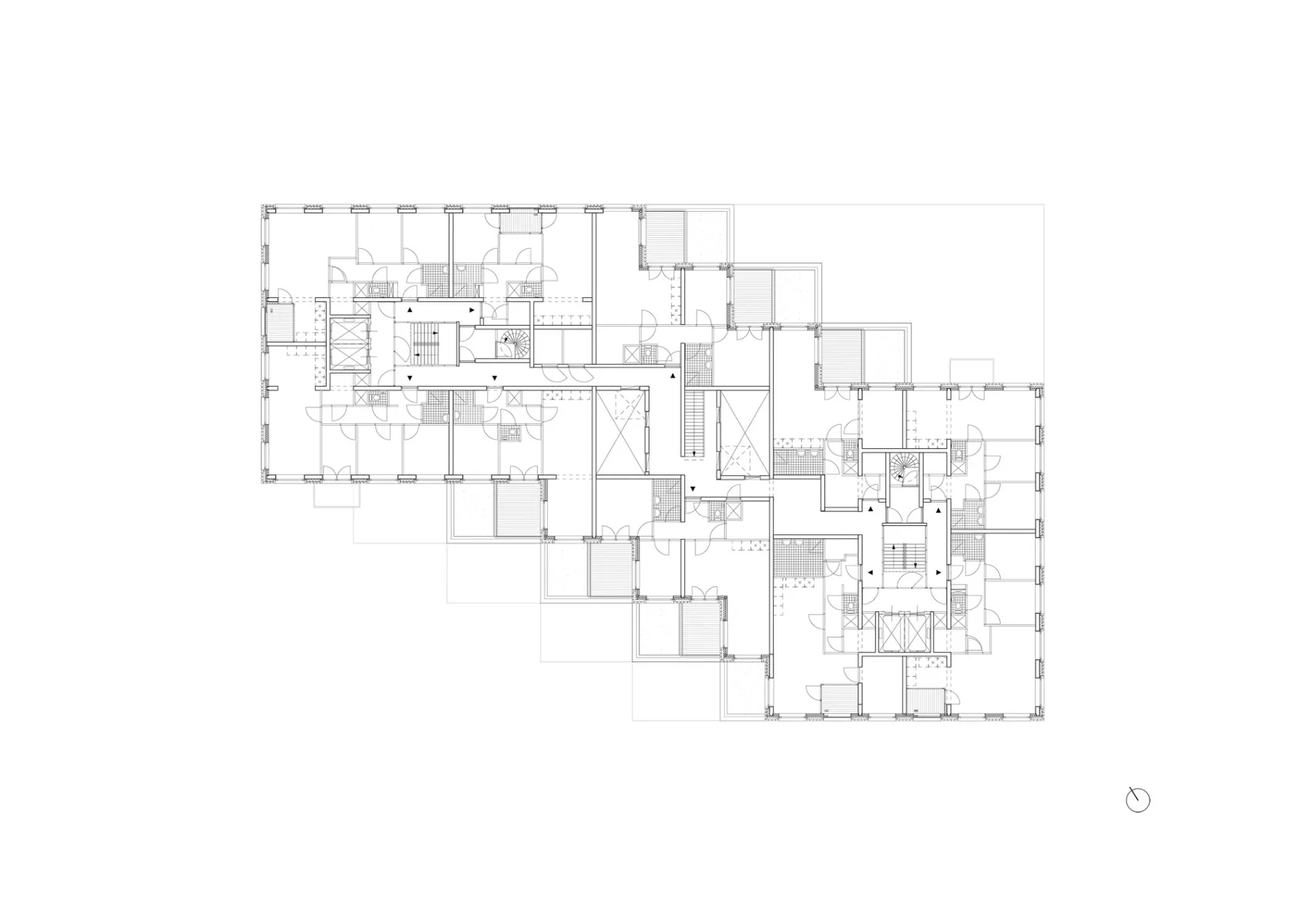 Grundriss 3. OG, Grafik