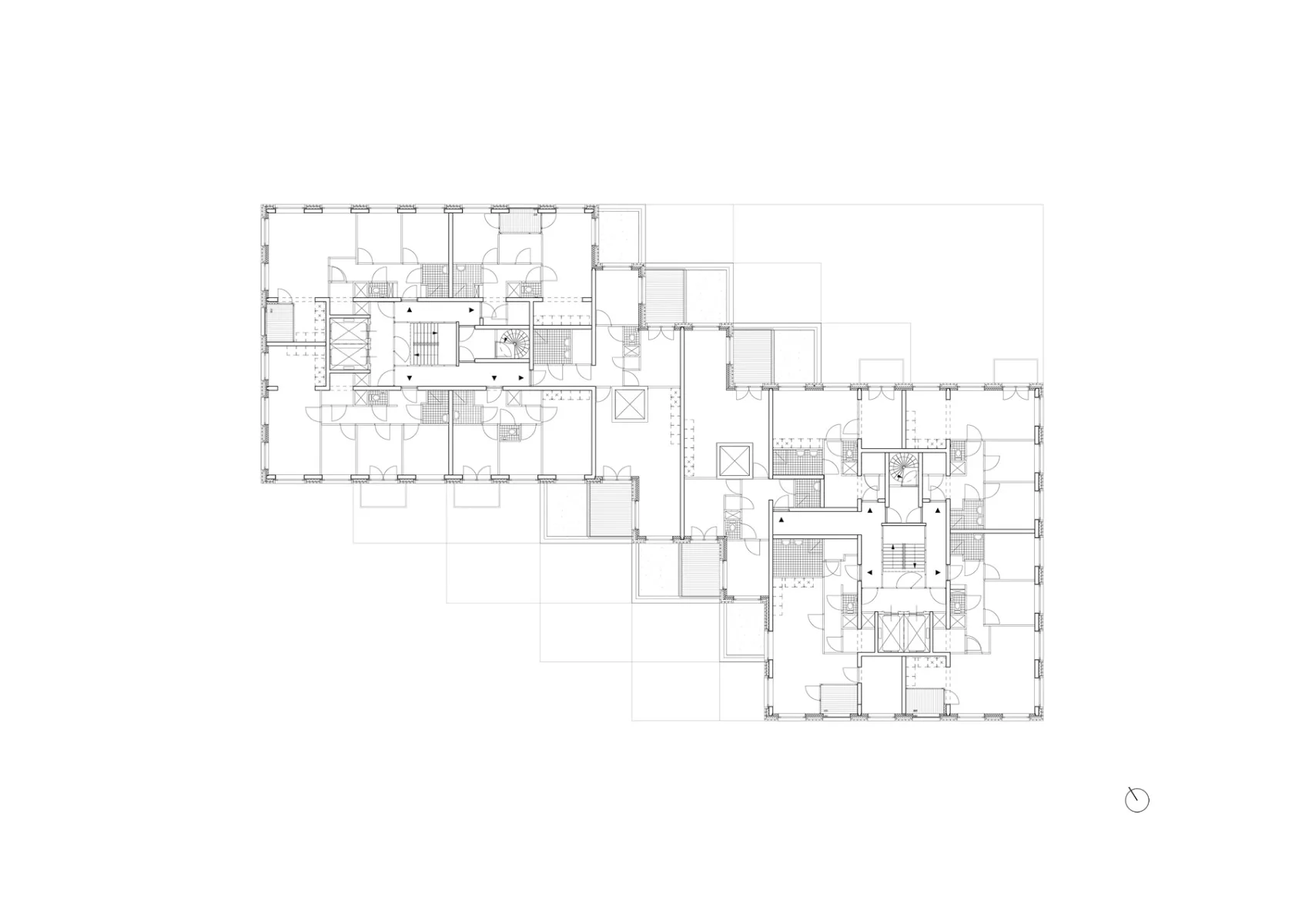 Grundriss 4. OG, Grafik