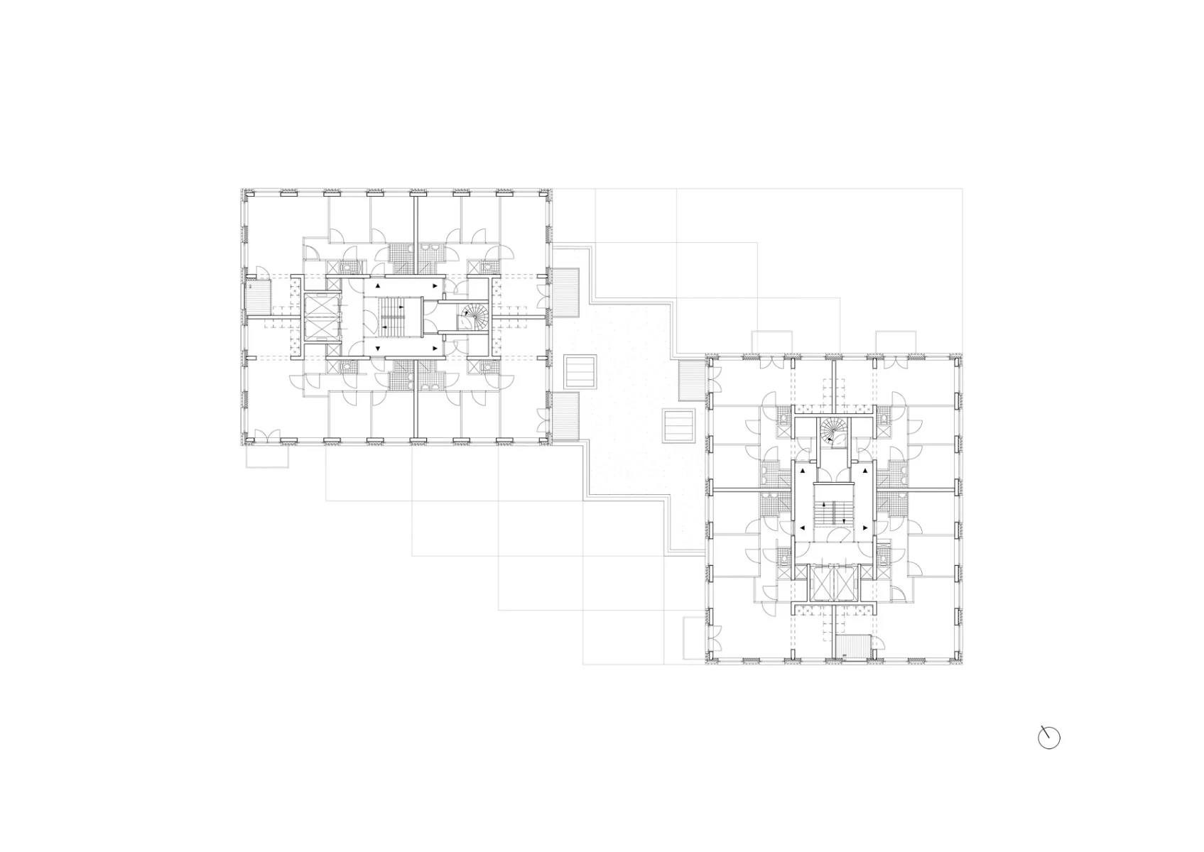 Grundriss 5. OG, Grafik