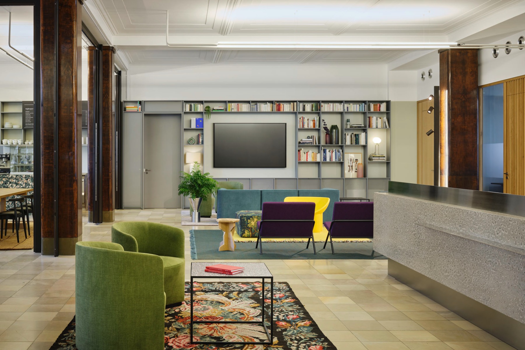 Renovierung der PSD Bank von Ester Bruzkus Architekten