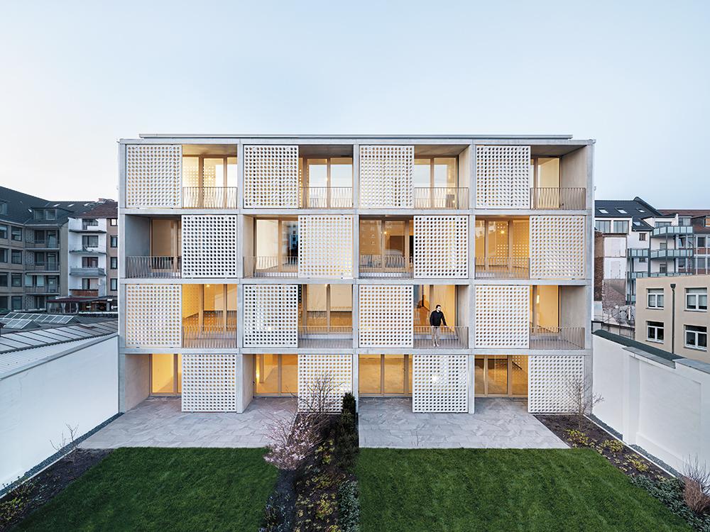 Innenhofbebauung in Düsseldorf
