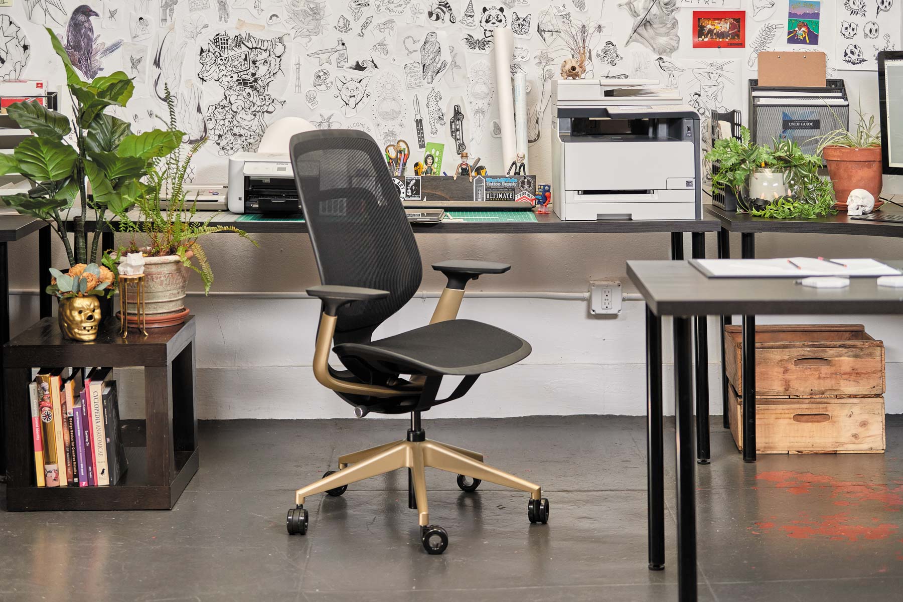 Ergonomischer Netzstuhl